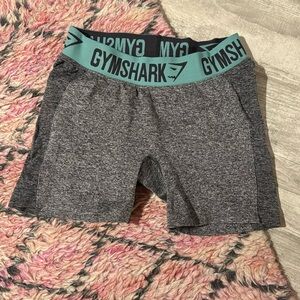 Gymshark Flex Shorts - Charcoal Marl/Dusky Teal